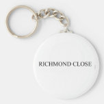 Richmond close  Keychains