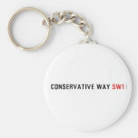 Conservative Way  Keychains