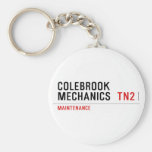 Colebrook Mechanics   Keychains