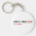 Argyll Road  Keychains