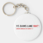 115 Daws LANE  Keychains