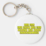 TO BE
 OR NOT TO BE
 THAT IS THE 
 QUESTION  Keychains