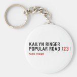 Kailyn ringer Popular road  Keychains