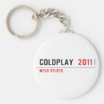 COLDPLAY   Keychains