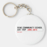Dene community school art trip   Keychains