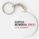 gurkha memorial  Keychains
