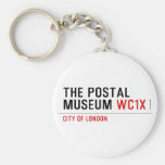 the postal museum  Keychains