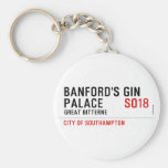 Banford's Gin  Palace  Keychains