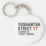 Yushantha  Street  Keychains