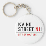KV HD Street  Keychains