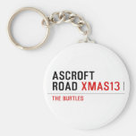 ASCROFT ROAD  Keychains