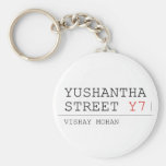Yushantha  Street  Keychains
