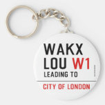 WAKX LOU  Keychains