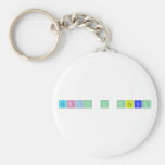 carlos y delia  Keychains