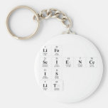 Life 
 Science
 is
 Lit  Keychains