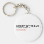 Gregory Myers Lane  Keychains