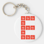 HeHeHe
          He
 HeHeHe
 He
 HeHeHe  Keychains