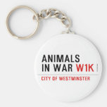 animals in war  Keychains