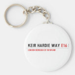 keir Hardie Way  Keychains