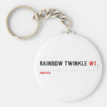 rainbow twinkle  Keychains