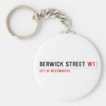BERWICK STREET  Keychains