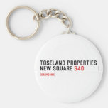 Toseland Properties New Square  Keychains