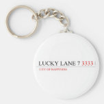 Lucky Lane 7  Keychains