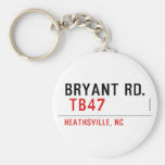 BRYANT RD.   Keychains
