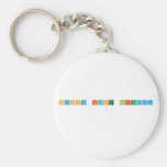 Happy First Birthday
   Keychains