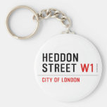 HEDDON STREET  Keychains