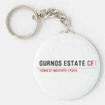 Gurnos Estate  Keychains