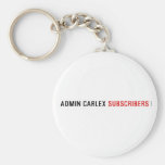 Admin carLEX  Keychains