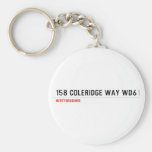 158 Coleridge Way  Keychains