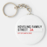 Hoveling family Street   Keychains