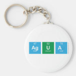 Agua  Keychains