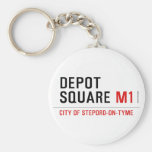Depot Square  Keychains