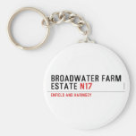 Broadwater Farm Estate  Keychains