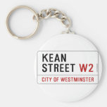KEAN street  Keychains