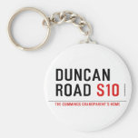 Duncan Road  Keychains