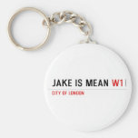 Jake is mean  Keychains