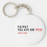 Patpat 906 ave nw  Keychains
