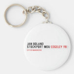 Jan Boland Stockport MDU  Keychains
