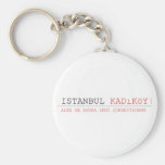 istanbul  Keychains