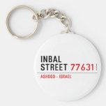 Inbal Street  Keychains
