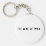 The Wallop Way  Keychains