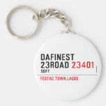 Dafinest 23road  Keychains