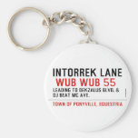 Intorrek Lane   Keychains