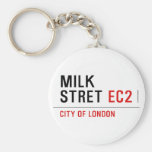 Milk  Stret  Keychains