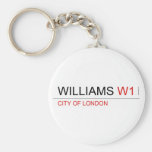 WILLIAMS  Keychains