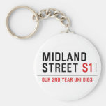 Midland Street  Keychains